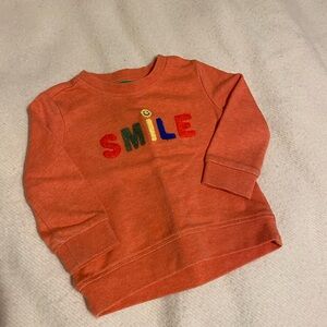 Dip Orange Kids 'Smile' Sweatshirt
